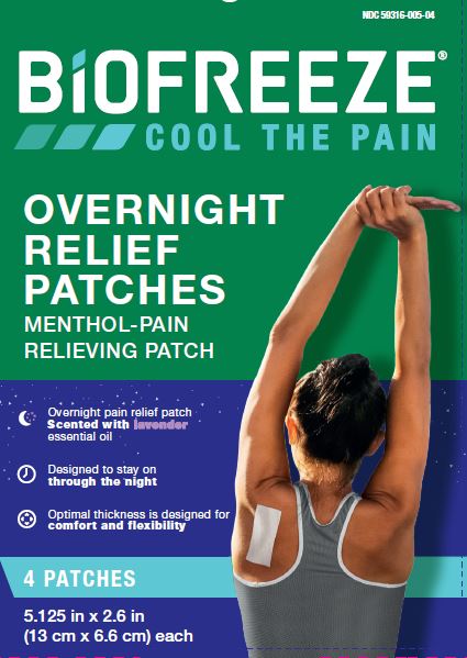 BIOFREEZE Overnight Relief Patch